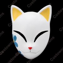 真菰(まこも) 樹脂製 お面 仮面 『鬼滅の刃（きめつのやいば）』コスプレ小物・小道具 ハロウィンマスク(コスプレ小物・小道具)