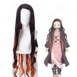 竈門禰豆子（かまどねずこ） コスプレウィッグ 『鬼滅の刃（きめつのやいば）』 黒 耐熱かつら cosplay wig 通販