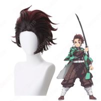 竈門炭治郎（かまどたんじろう） コスプレウィッグ 『鬼滅の刃（きめつのやいば）』 耐熱かつら cosplay wig 通販(コスプレウィッグ)