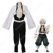 不死川実弥 コスプレ衣装 【鬼滅の刃】 cosplay 風柱 隊服(202×202)