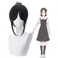 四宮かぐや（しのみやかぐや） コスプレウィッグ 『かぐや様は告らせたい〜天才たちの恋愛頭脳戦〜』 黒 耐熱かつら cosplay wig 通販(コスプレウィッグ)