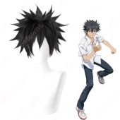 上条当麻（かみじょうとうま） コスプレウィッグ 『とある魔術の禁書目録III』 黒 耐熱かつら cosplay wig 通販(コスプレブーツ、ウィッグ、道具でおすすめの商品)