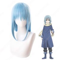 リムル=テンペスト（りむるてんぺすと） コスプレウィッグ 『転生したらスライムだった件（てんせいしたらスライムだったけん）』 水色 耐熱かつら cosplay wig 通販(コスプレウィッグ)