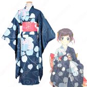 桃園奈々生（ももぞのななみ） 夏祭 和服 着物 コスプレ衣装 『神様はじめました（かみさまはじめました）』 cosplay 仮装 変装(ゲーム• アニメコスプレ衣装でおすすめの商品)