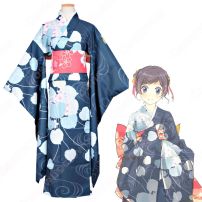 桃園奈々生（ももぞのななみ） 夏祭 和服 着物 コスプレ衣装 『神様はじめました（かみさまはじめました）』 cosplay 仮装 変装(その他 コスプレ衣装)