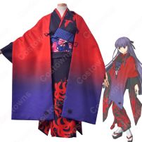 Fate GO 浅上藤乃（あさがみふじの） 第二段階 コスプレ衣装 『Fate/Grand Order Arcade』 空の境界コラボピックアップ2 召喚 cosplay 仮装 変装(FATEシリーズ コスプレ衣装)