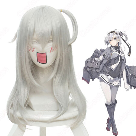 涼月 すずつき コスプレウィッグ 艦隊これくしょん 艦これ かんたいこれくしょん かんこれ 耐熱かつら グラデーションウィッグ Cosplay Wig 通販 Costowns