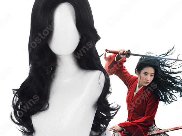 ムーラン コスプレウィッグ 『ムーラン／Mulan』 2020 ディズニーの 