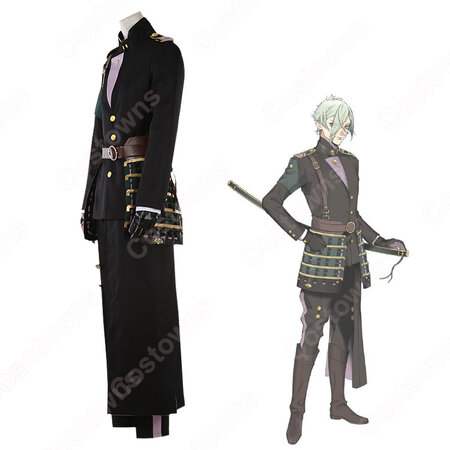 膝丸 ひざまる 極 コスプレ衣装 刀剣乱舞 Online 出陣服 Cosplay 仮装 変装 Costowns