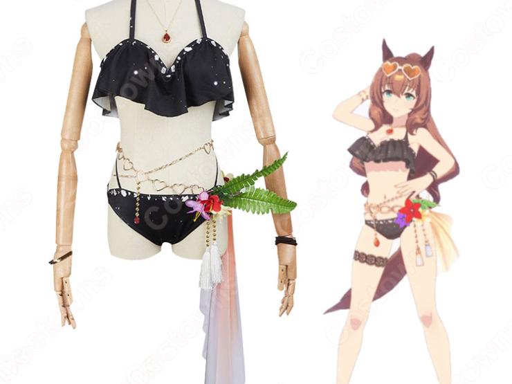 コスプレ衣装/ウマ娘/マンハッタンカフェ/サポカ白水着&夏合宿水着2着 天龍はるか🐴 on X: 