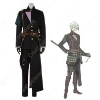 膝丸（ひざまる） 極 コスプレ衣装 『刀剣乱舞-ONLINE-』 出陣服 cosplay 仮装 変装(刀剣乱舞 コスプレ衣装)