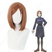呪術 釘崎野薔薇（くぎさきのばら） コスプレウィッグ 『呪術廻戦（じゅじゅつかいせん）』 耐熱かつら cosplay wig 通販(コスプレウィッグ)