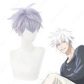 呪術 五条悟（ごじょうさとる） 普通タイプ コスプレウィッグ 『呪術廻戦』（じゅじゅつかいせん） 耐熱かつら cosplay wig 通販(コスプレブーツ、ウィッグ、道具でおすすめの商品)