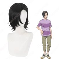 呪術 吉野順平（よしのじゅんぺい） コスプレウィッグ 『呪術廻戦』（じゅじゅつかいせん） 黒 耐熱かつら cosplay wig 通販(コスプレウィッグ)