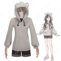 たんもし 斎川唯（さいかわゆい）コスプレ衣装 『探偵はもう、死んでいる。』（たんていはもう、しんでいる。） 日常服 パーカー cosplay 仮装 変装(その他 コスプレ衣装)