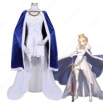 FGO 5周年 アルトリア・ペンドラゴン コスプレ衣装 『Fate/Grand Order』 「under the same sky」 cosplay 仮装 変装(FATEシリーズ コスプレ衣装)