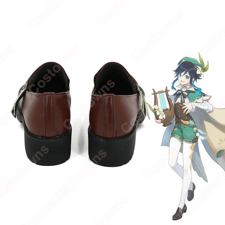 ウェンティ（Venti） コスプレ靴『原神(げんしん)』 コスプレ シューズ