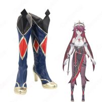 ロサリア コスプレ靴『原神(げんしん)』 コスプレ シューズ/ブーツ コスプレ用 道具 男女兼用(コスプレ ブーツ（靴）)
