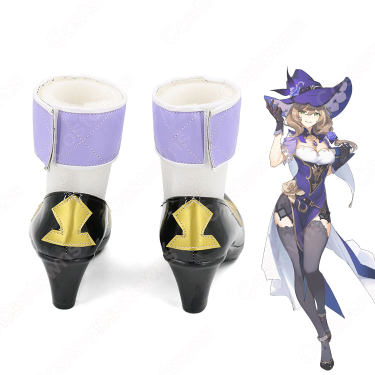 リサ・ミンツ コスプレ靴『原神(げんしん)』 コスプレ シューズ