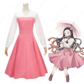 鬼滅の刃 京ノ御仕事弐 竈門禰豆子（かまどねずこ） コスプレ衣装(送料無料)