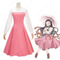 鬼滅の刃 京ノ御仕事弐 竈門禰豆子（かまどねずこ） コスプレ衣装(鬼滅の刃 コスプレ衣装)