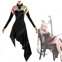原神(げんしん) オンラインコンサート 凝光（ギョウコウ） コスプレ衣装 「GENSHIN CONCERT 2021『Melodies of an Endless Journey』」 cosplay 仮装 変装(原神 コスプレ衣装)