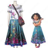 Encanto ミラベル・マドリガル コスプレ衣装 『ミラベルと魔法だらけの家』（ミラベルとまほうだらけのいえ） cosplay 仮装 変装(ハロウィン仮装・衣装)