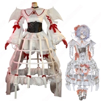 東方 レミリア・スカーレット コスプレ衣装 『東方Project』（とうほうプロジェクト） cosplay 仮装 変装(202×202)
