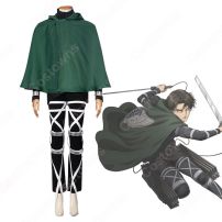 リヴァイ・アッカーマン コスプレ衣装 『進撃の巨人』（しんげきのきょじん） cosplay 仮装 変装(進撃の巨人 コスプレ衣装)