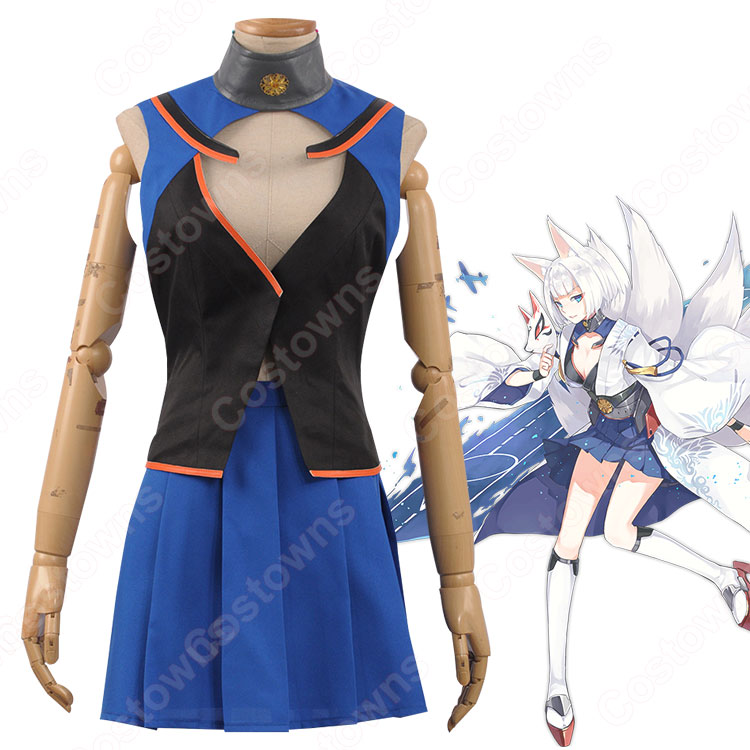アズレン 加賀（カガ） 空母 コスプレ衣装 『アズールレーン』 重桜