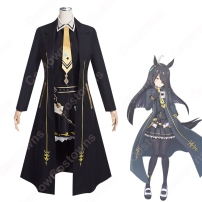 ウマ娘 マンハッタンカフェ 勝負服 コスプレ衣装 『ウマ娘 プリティーダービー』（ウマむすめ プリティーダービー） cosplay 仮装 変装(202×202)
