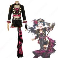 津島善子（つしまよしこ） パンクロック編 覚醒後 コスプレ衣装 『ラブライブ！サンシャイン!!』 cosplay 仮装 変装(Love Live!（ラブライブ!） コスプレ衣装)