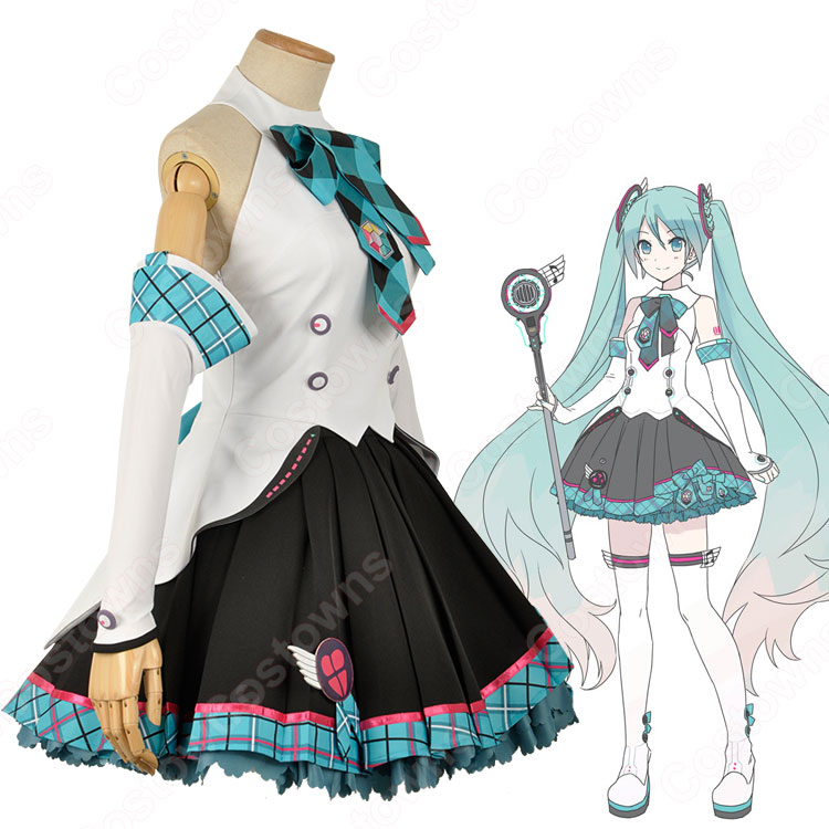 あ*読様 マジカルミライ2017 初音ミク コスプレ衣装　フルセット 2ee69f6bf1c340e88374af2a8324e3