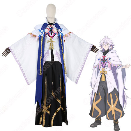 価格は安く Fate Fgo マーリン コスプレ衣装 コミック アニメ ゲームキャラクター Hlt No