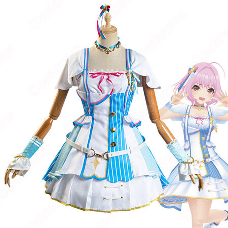 デレステ 5周年 Go Just Go コスプレ衣装 アイドルマスター シンデレラガールズ スターライトステージ Cosplay 仮装 変装 Costowns