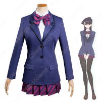 古見硝子（こみしょうこ） コスプレ衣装 『古見さんは、コミュ症です。』（こみさんはコミュしょうです） cosplay 仮装 変装(古見さんは、コミュ症です。 コスプレ衣装)