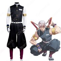 音柱 宇髄天元（うずいてんげん） 隊服 コスプレ衣装 『鬼滅の刃』（きめつのやいば） 遊郭編 cosplay 仮装 変装(鬼滅の刃 コスプレ衣装)