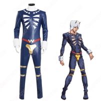 ジョジョの奇妙な冒険 ストーンオーシャン ウェザー・リポート コスプレ衣装 『ジョジョの奇妙な冒険』のPart6 cosplay 仮装 変装(ジョジョの奇妙な冒険 コスプレ衣装)