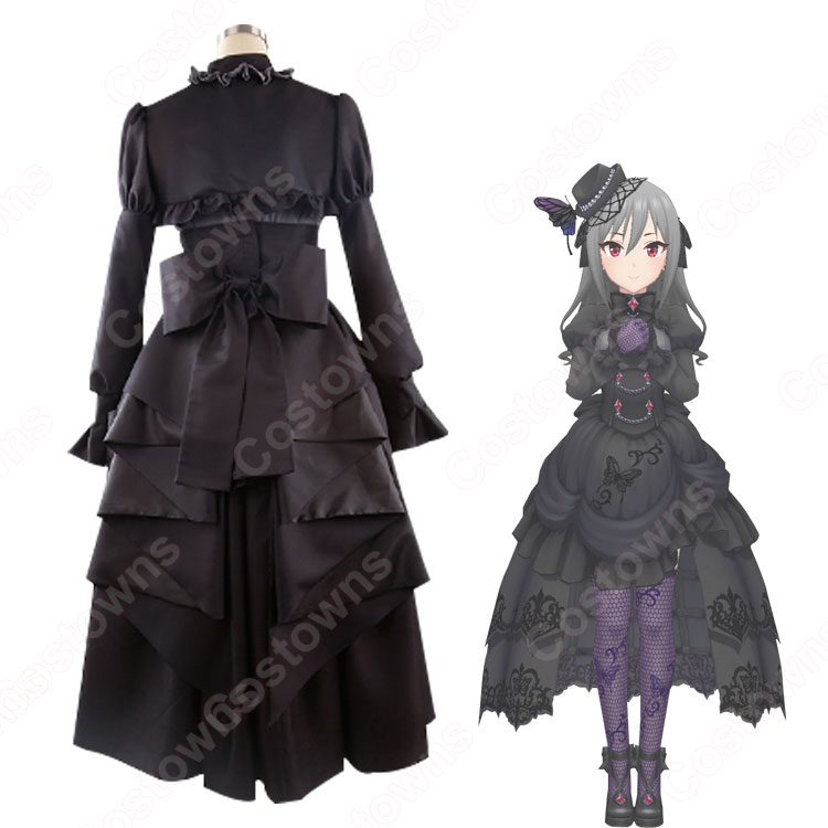 ぽ*能様 クール女性M ネクスト・フロンティア コスプレ衣装+蘭子ウィッグ デレ 51sQEl+EwAL._AC_UY1000_.jpg
