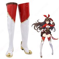 アンバー（Amber）コスプレ靴『原神(げんしん)』 コスプレ シューズ/ブーツ コスプレ用 道具 男女兼用(コスプレ ブーツ（靴）)