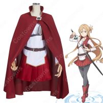 アスナ コスプレ衣装 『劇場版 ソードアート・オンライン -プログレッシブ- 星なき夜のアリア』 cosplay 仮装 変装(ソードアート・オンライン SAO コスプレ衣装)