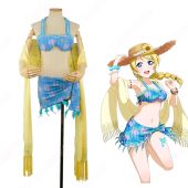絢瀬絵里（あやせえり） ＜プール編Part2 いいお天気だから＞ 覚醒後 コスプレ衣装 『ラブライブ!』 ビキニ姿 水着 cosplay 仮装 変装(こちらもおすすめ)
