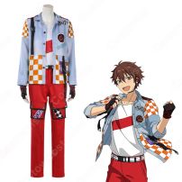 あんスタ 交差する／モーターショウ 見守りモーターショウ 才能開花後 守沢千秋（もりさわちあき） コスプレ衣装 『あんさんぶるスターズ！！』 cosplay 仮装 変装(あんさんぶるスターズ! コスプレ衣装)