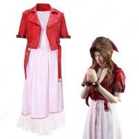 FFVII エアリス・ゲインズブール（Aerith Gainsborough） コスプレ衣装 『ファイナルファンタジーVII』（ファイナルファンタジーセブン、FINAL FANTASY VII ） cosplay 仮装 変装(202×202)