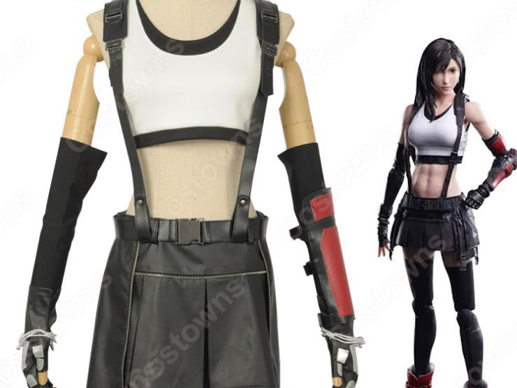 FF7 ティファ・ロックハート コスプレ衣装 『ファイナルファンタジーVII』（ファイナルファンタジーセブン、FINAL FANTASY VII）  cosplay 仮装 変装 - Costowns