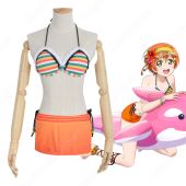 星空凛（ほしぞらりん） ＜プール編 気楽にプール♪＞ 覚醒後 コスプレ衣装 『ラブライブ!』 ビキニ姿 水着 cosplay 仮装 変装(ゲーム• アニメコスプレ衣装でおすすめの商品)