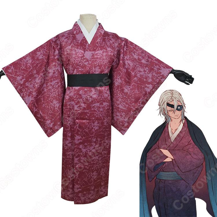 鬼滅の刃　宇髄天元　サイズ　サイズ女性L コスプレ衣装　コミケちり様ページ 鬼滅 宇髄天元（うずいてんげん） 和服 着物 コスプレ衣装 『鬼滅の刃