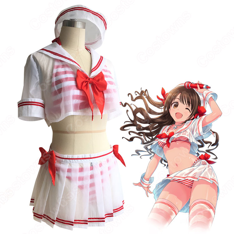 島村卯月（しまむらうづき） はじけて♪サマー 水着 コスプレ衣装