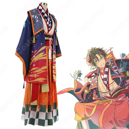 あんスタ スカウト 丑参り 前編 緑黒の門番 蓮巳敬人 はすみけいと コスプレ衣装 あんさんぶるスターズ Cosplay 仮装 変装 Costowns