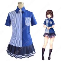 冴えカノ 加藤恵（かとうめぐみ） ローソン制服 コスプレ衣装 『冴えない彼女の育てかた』（さえないヒロインのそだてかた） cosplay 仮装 変装(冴えない彼女の育てかた コスプレ衣装)